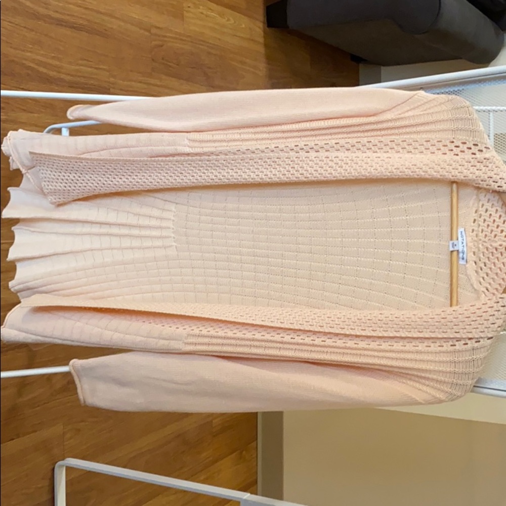 Beautiful Notations open oversized cardigan